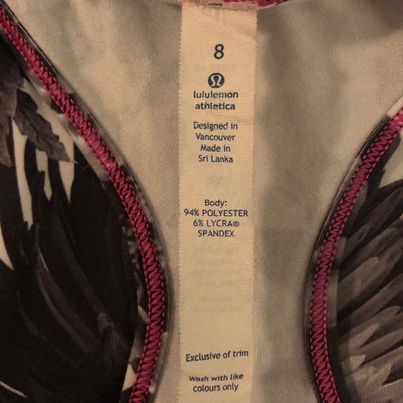 Lululemon Tank Top, Size 8 - Picture 3 of 4